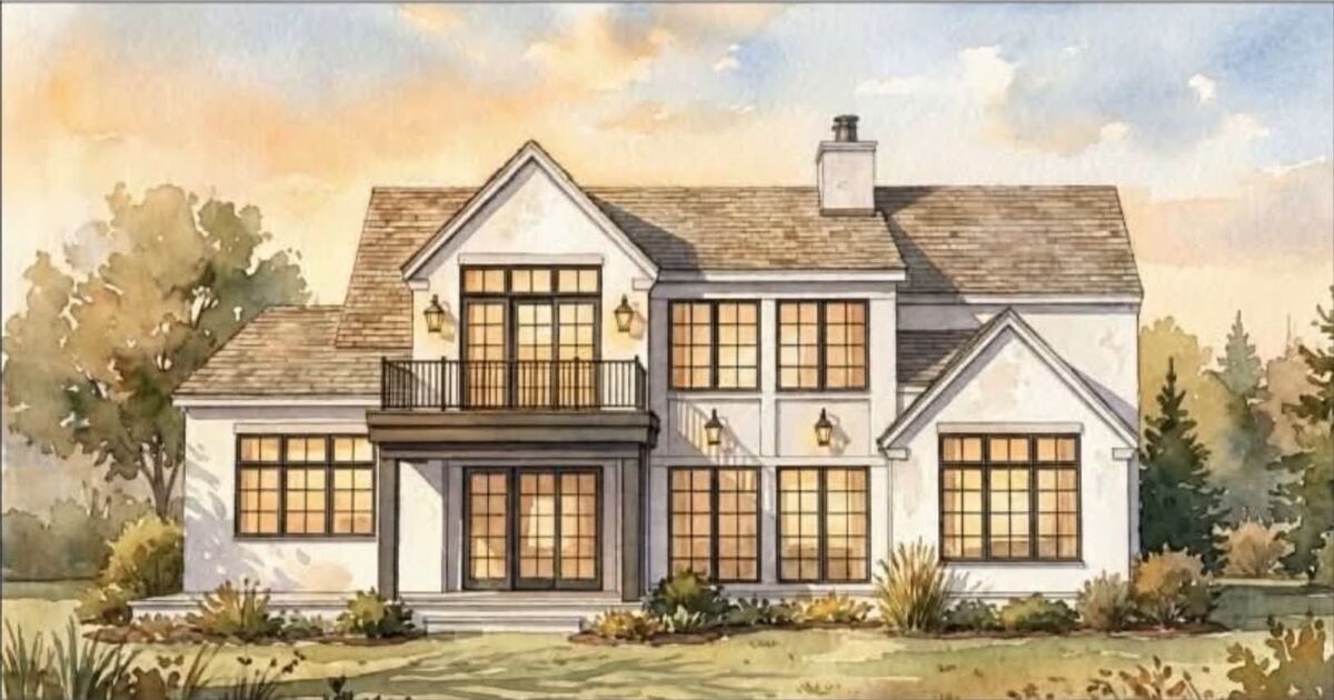 Spec Home Rendering Brickwood Custom Homes | Luxury Custom Homes in Fargo, ND